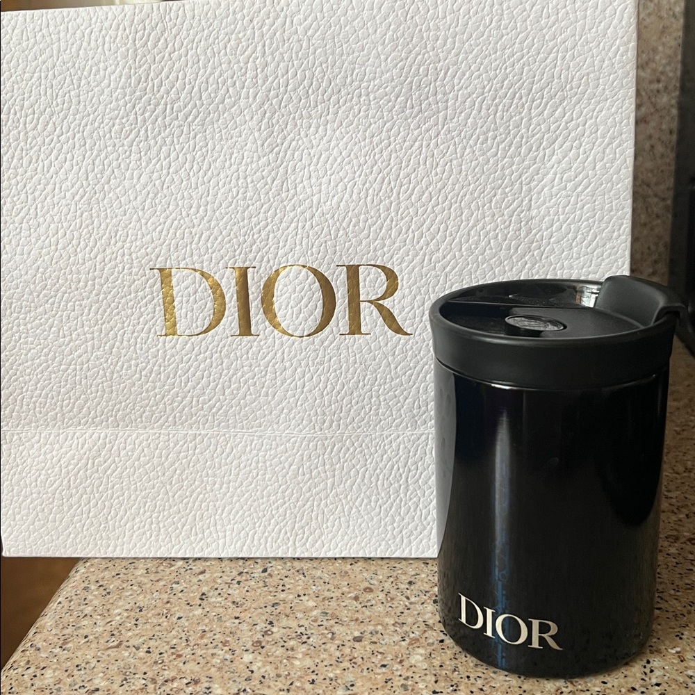 Dior Black Insulated Tumbler